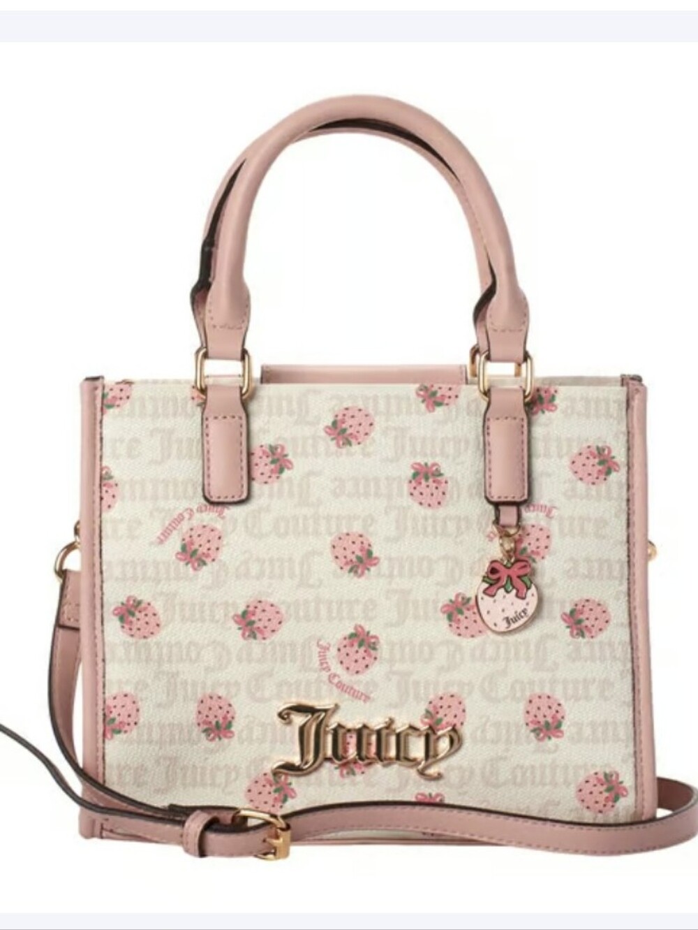Juicy Couture Berry Sweet Mini Satchel Bag NWT